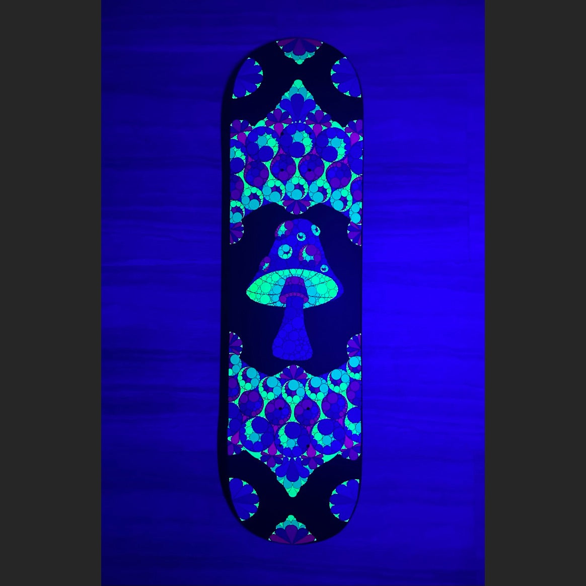 Mushroom Skateboard Deck