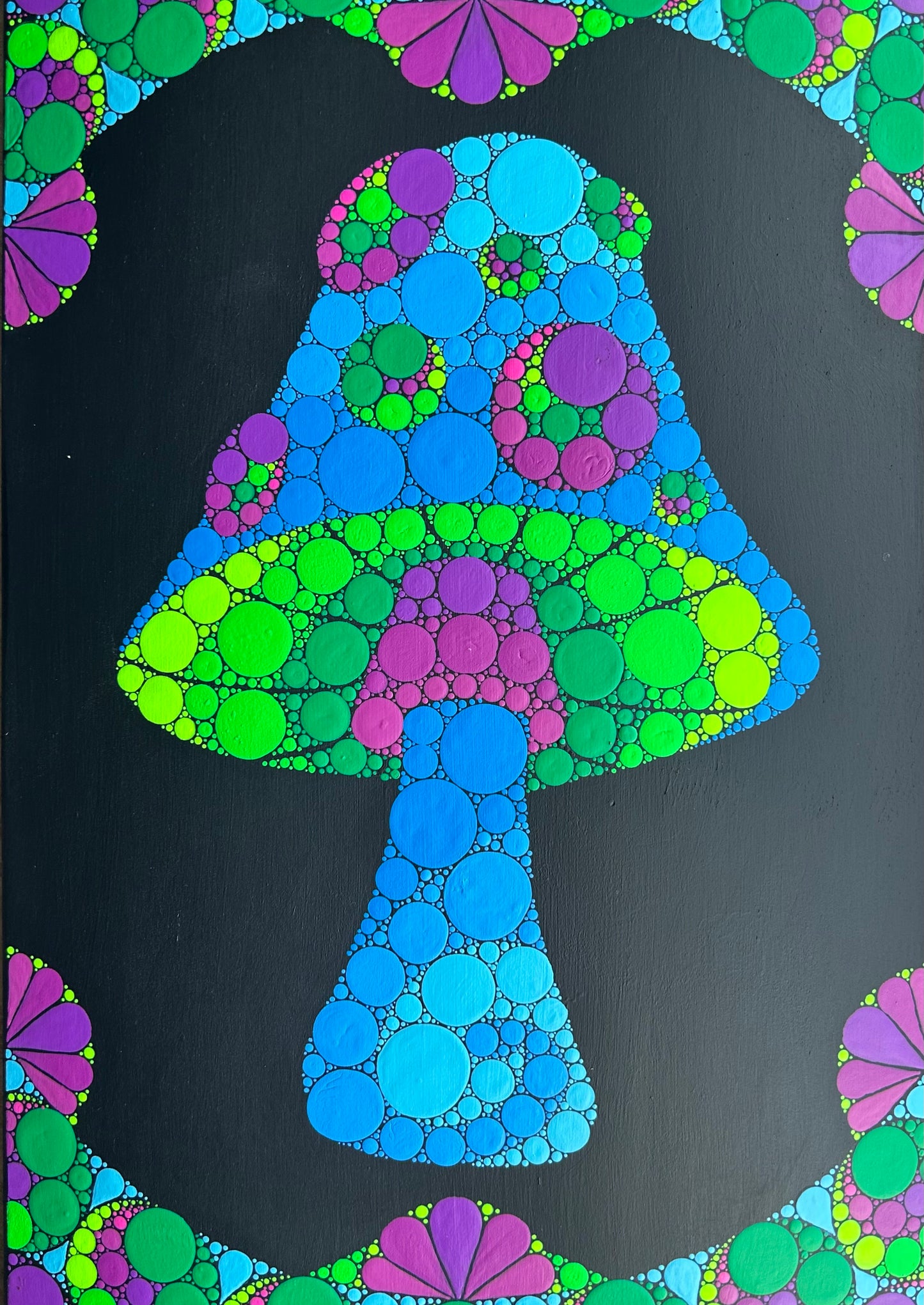 Mushroom Skateboard Deck