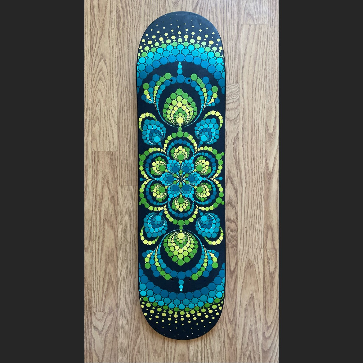Mandala Skateboard Deck