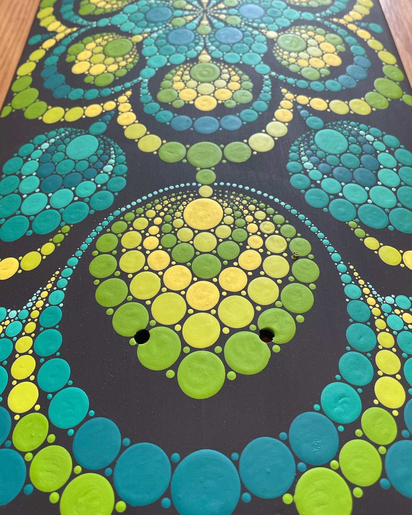 Mandala Skateboard Deck