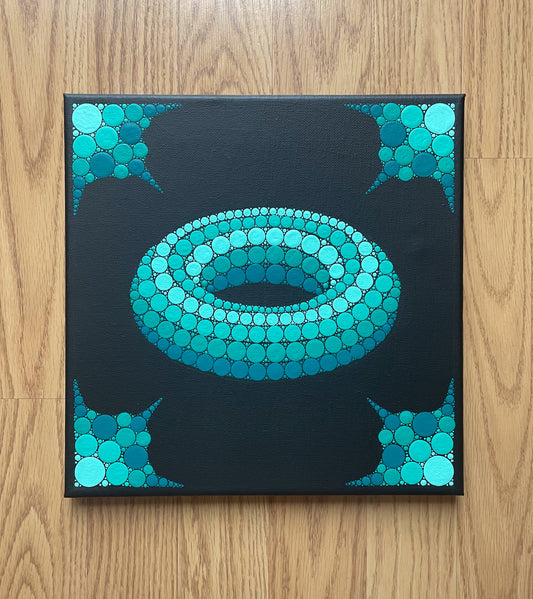 Teal Tube Torus