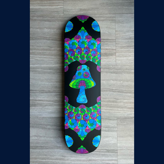 Mushroom Skateboard Deck