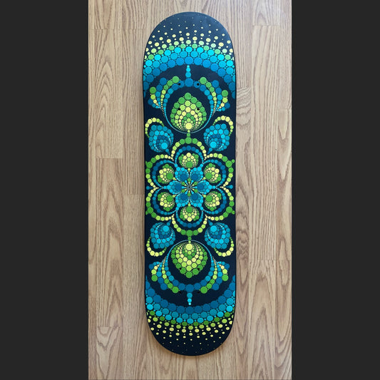 Mandala Skateboard Deck